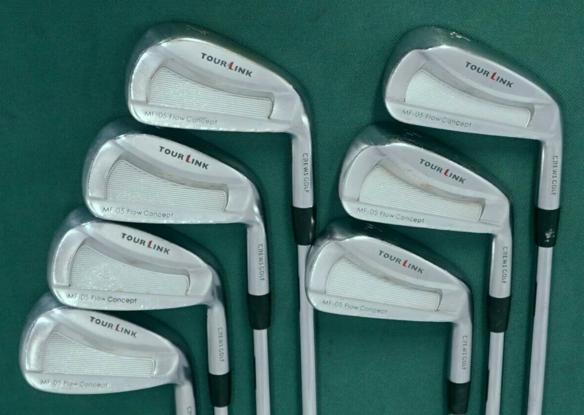 Set Of 7 X Japanese Crews Golf MF-05 Tour Link 4-PW Regular Steel Shafts 4 Set Of 7 X Japanese Crews Golf MF-05 Tour Link 4-PW Regular Steel Shafts - Image 2