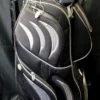 14 Division GO Black & Grey Tour Cart Trolley Golf Clubs Bag
