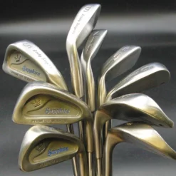 Ladies Set Of 9 X Lady Sayers Sapphire Irons 3-SW Ladies Steel Shafts