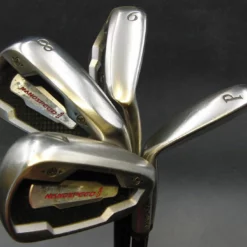 Ladies Set Of 4x Yonex Nanospeed Irons 7-PW Ladies Graphite Shafts Burrows Grips