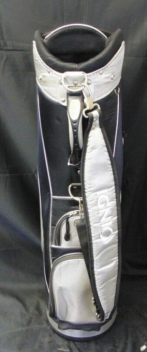 8 Division Japanese Ignio Black Grey Tour Cart Trolley Golf Clubs Bag 4 8 Division Japanese Ignio Black Grey Tour Cart Trolley Golf Clubs Bag - Image 2