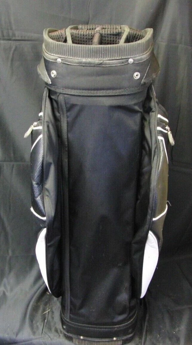 14 Division Titleist Black & White Tour Cart Golf Clubs Bag 6 14 Division Titleist Black & White Tour Cart Golf Clubs Bag - Image 4