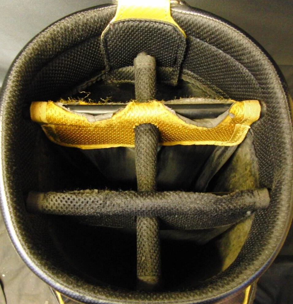 6 Division Munsingwear Gwear Tour Cart Trolley Golf Clubs Bag 7 6 Division Munsingwear Gwear Tour Cart Trolley Golf Clubs Bag - Image 5