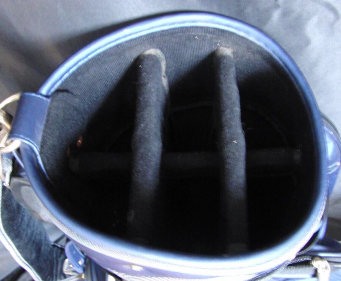 6 Division Mizuno T-Zoid Blue & Grey Tour Trolley Cart Golf Clubs Bag 7 6 Division Mizuno T-Zoid Blue & Grey Tour Trolley Cart Golf Clubs Bag - Image 5