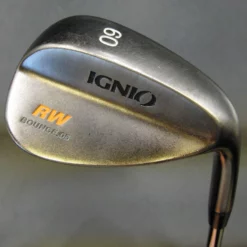 Japanese Ignio RW Bounce.06 60º Lob Wedge Regular Steel Shaft Ignio Grip