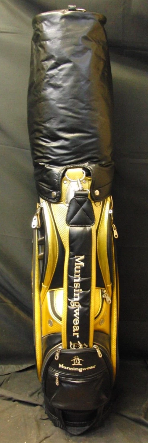 6 Division Munsingwear Gwear Tour Cart Trolley Golf Clubs Bag 6 6 Division Munsingwear Gwear Tour Cart Trolley Golf Clubs Bag - Image 4