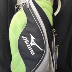 5 Division Mizuno Silver Black & Green Tour Trolley Cart Golf Bag -Golf Bags shop 32 7379bada 3adc 40ad bcd7 a37d10480668