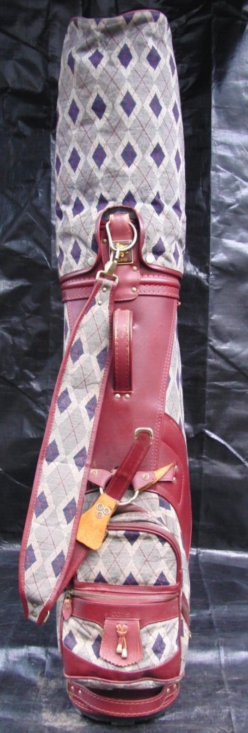 Vintage 3 Division Barrie Tour Cart Trolley Golf Clubs Bag 6 Vintage 3 Division Barrie Tour Cart Trolley Golf Clubs Bag - Image 4