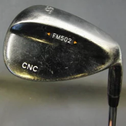 Japanese CNC FM502 53° Gap Wedge Regular Steel Shaft Golf Pride Grip