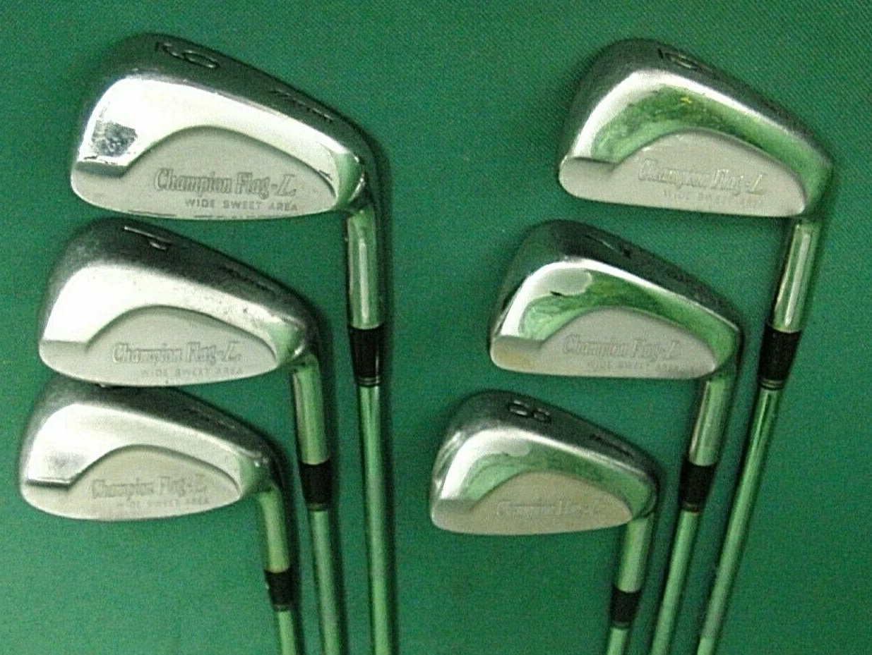 Vintage Ladies Set Of 6 X Mizuno Champion Irons 6-SW Ladies Steel Shafts 4 Vintage Ladies Set Of 6 X Mizuno Champion Irons 6-SW Ladies Steel Shafts - Image 2