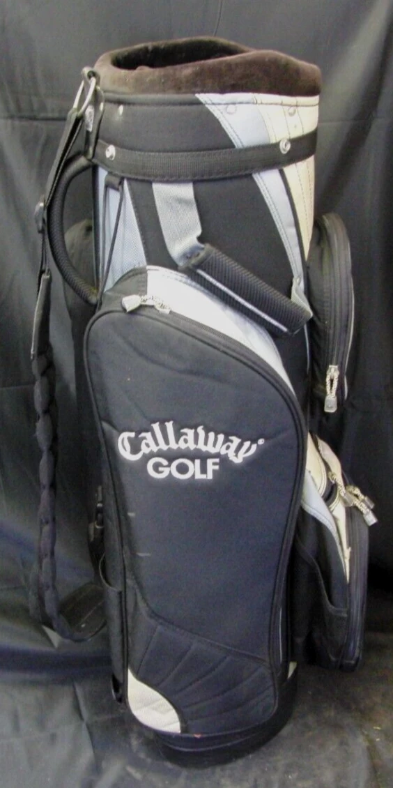 5 Division Callaway Black Blue White Tour Cart Trolley Golf Clubs Bag 3 5 Division Callaway Black Blue White Tour Cart Trolley Golf Clubs Bag