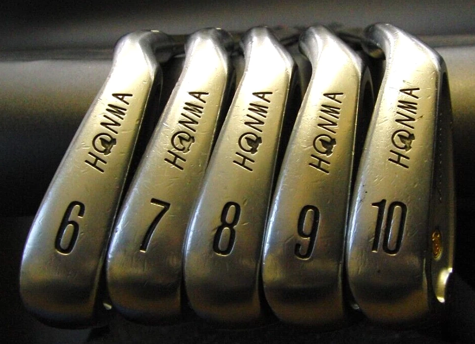 Ladies Set Of 5 X Hiro Honma LB-606 H&F Ladies Irons 6-10 Ladies Graphite Shafts 6 Ladies Set Of 5 X Hiro Honma LB-606 H&F Ladies Irons 6-10 Ladies Graphite Shafts - Image 4
