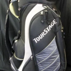 7 Division Bridgestone TourStage Black Silver Cart Trolley Golf Clubs Bag -Golf Bags shop 32 baf31a41 842a 451e ae25 1573a2b53039