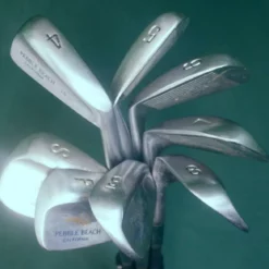 Vintage Ladies Set Of 8 X Pebble Beach LS-01 Irons 4-SW Ladies Graphite Shafts