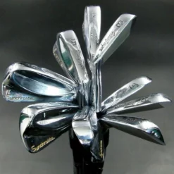 Vintage Ladies Set Of 9 X MacGregor Synchrlite Irons 3-SW Ladies Steel Shafts