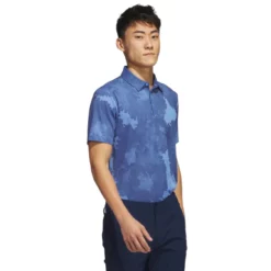 Adidas Flower Mesh Print Golf Polo Shirt HS1128 -Golf Bags shop 41fa6a840aea4e8a9d7daf410145d514 9366 PhotoRoom