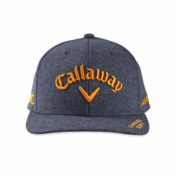 Callaway Tour Performance Pro Golf Cap 5222208 -Golf Bags shop 5222208 HW CG TA PERFORMANCE PRO ADJ HEATHER GREY ORANGE 22 FRONT scaled