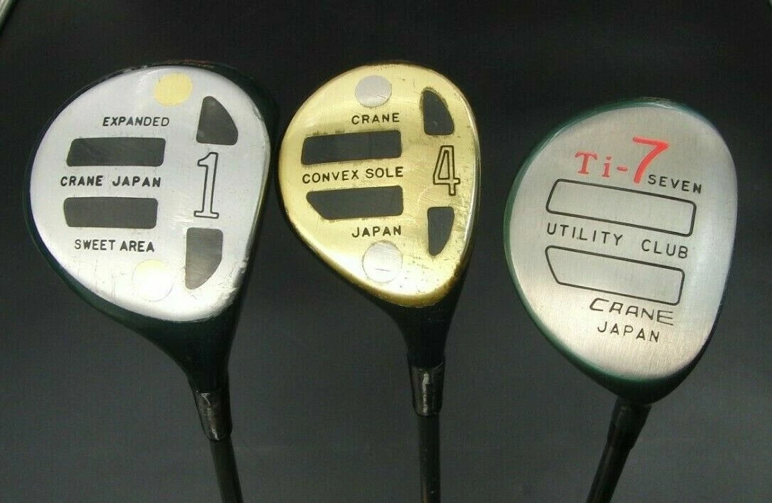 Ladies Set Of 3 X CRANE 1 Wood / Driver 4 Wood & 7 Wood Ladies Graphite Shafts 8 Ladies Set Of 3 X CRANE 1 Wood / Driver 4 Wood & 7 Wood Ladies Graphite Shafts - Image 6