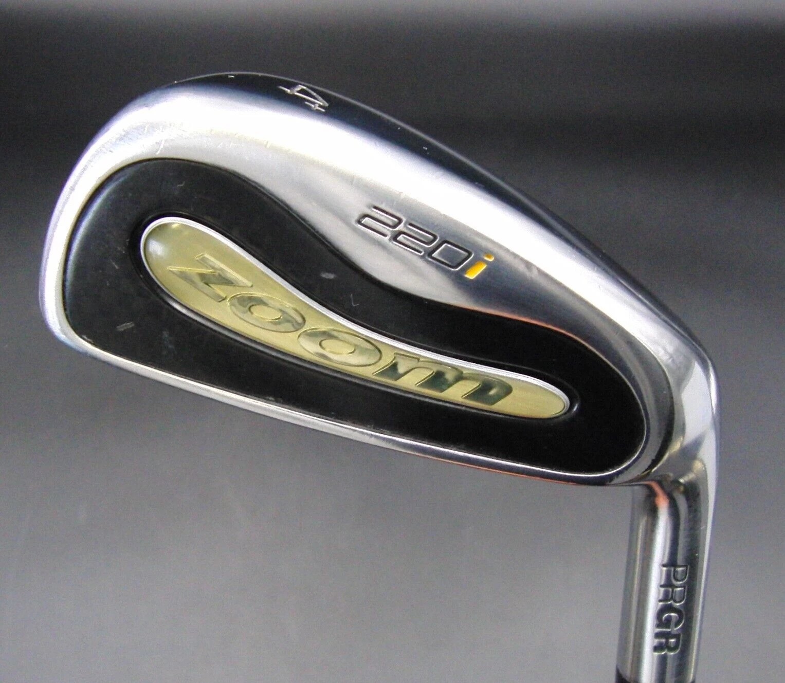 Japanese PRGR Zoom 220i 4+ Iron Regular Steel Shaft Golf Pride Grip 8 Japanese PRGR Zoom 220i 4+ Iron Regular Steel Shaft Golf Pride Grip - Image 6