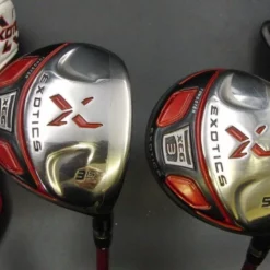 Ladies Set Of 2 Exotics XCG3 3 & 5 Woods Ladies Graphite Shafts Inno Grips & HCs -Golf Bags shop 57 32f6b7a5 eabd 41a9 bd53 dda8606c3757