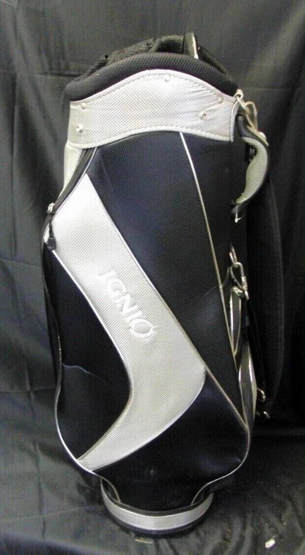 8 Division Japanese Ignio Black Grey Tour Cart Trolley Golf Clubs Bag 9 8 Division Japanese Ignio Black Grey Tour Cart Trolley Golf Clubs Bag - Image 7
