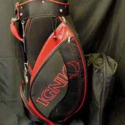 Japanese 5 Division Ignio Black & Red Tour Trolley Cart Golf Bag -Golf Bags shop 57 ef36b780 ea5a 4730 ab40 85bfaa5d864d