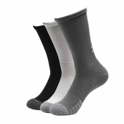 Under Armour HeatGear Crew 3-Pack Golf Socks 1346751 -Golf Bags shop Armour HeatGear Crew Pack Golf Socks 15