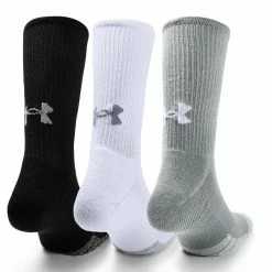 Under Armour HeatGear Crew 3-Pack Golf Socks 1346751 -Golf Bags shop Armour HeatGear Crew Pack Golf Socks 5