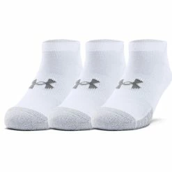 Under Armour HeatGear No Show 3-Pack Golf Socks 1346755