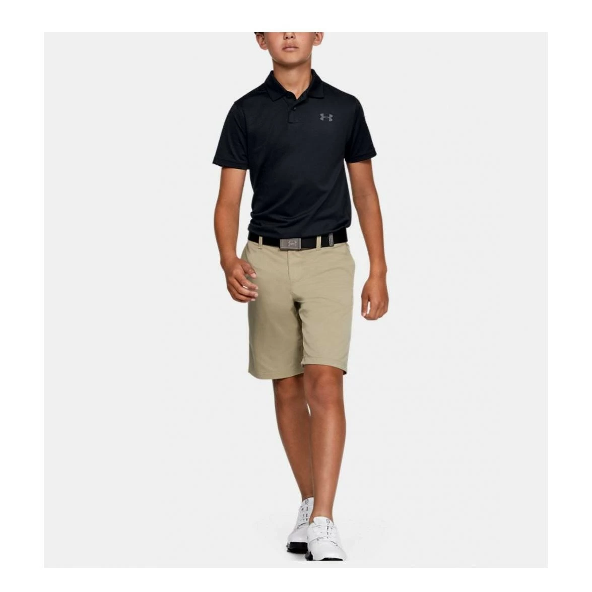 Under Armour Junior Performance Textured Golf Polo 2.0 1342083 5 Under Armour Junior Performance Textured Golf Polo 2.0 1342083 - Image 3