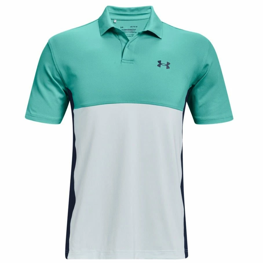 Under Armour Performance Blocked Golf Polo Shirt 1370109 3 Under Armour Performance Blocked Golf Polo Shirt 1370109