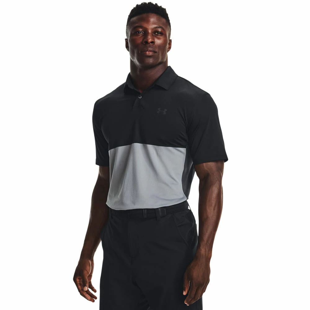 Under Armour Performance Blocked Golf Polo Shirt 1370109 6 Under Armour Performance Blocked Golf Polo Shirt 1370109 - Image 4