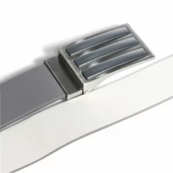 Adidas Reversible 3 Stripe Tour Golf Belt FI3130 8 Adidas Reversible 3 Stripe Tour Golf Belt FI3130 -Golf Bags shop FI3130 3 HARDWARE Photography DetailView2 white