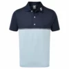 Footjoy Colour Block Lisle Golf Shirt 87965 -Golf Bags shop FJ 87965 01