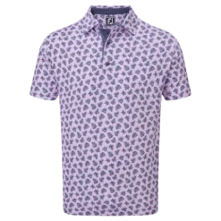 FootJoy Shadow Palm Print Pique Golf Shirt 88373