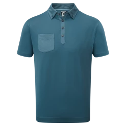 FootJoy Tonal Trim With Pocket Golf Shirt 88378