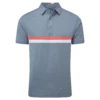 FootJoy Double Chest Band Pique Golf Polo Shirt 88390