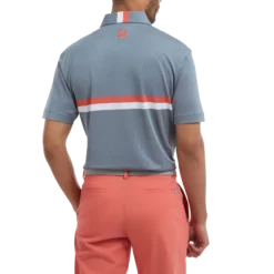FootJoy Double Chest Band Pique Golf Polo Shirt 88390 -Golf Bags shop FJ 88390 03