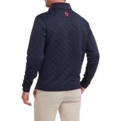 Footjoy Diamond Quilted Chill Out Golf Pullover 88452 -Golf Bags shop FJ 88452 03