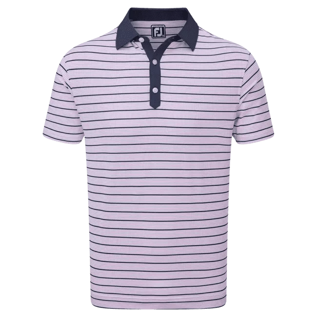 FootJoy Accented Stripe Golf Shirt 88367 3 FootJoy Accented Stripe Golf Shirt 88367