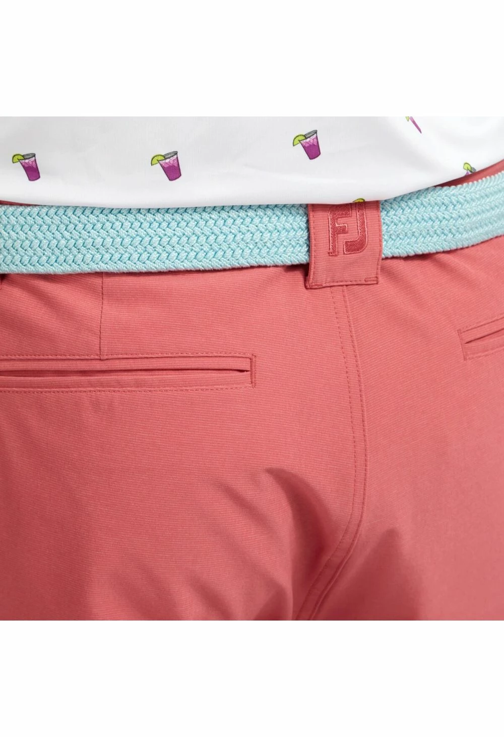 FootJoy Broken Stripe Woven Golf Shorts 84451 5 FootJoy Broken Stripe Woven Golf Shorts 84451 - Image 3