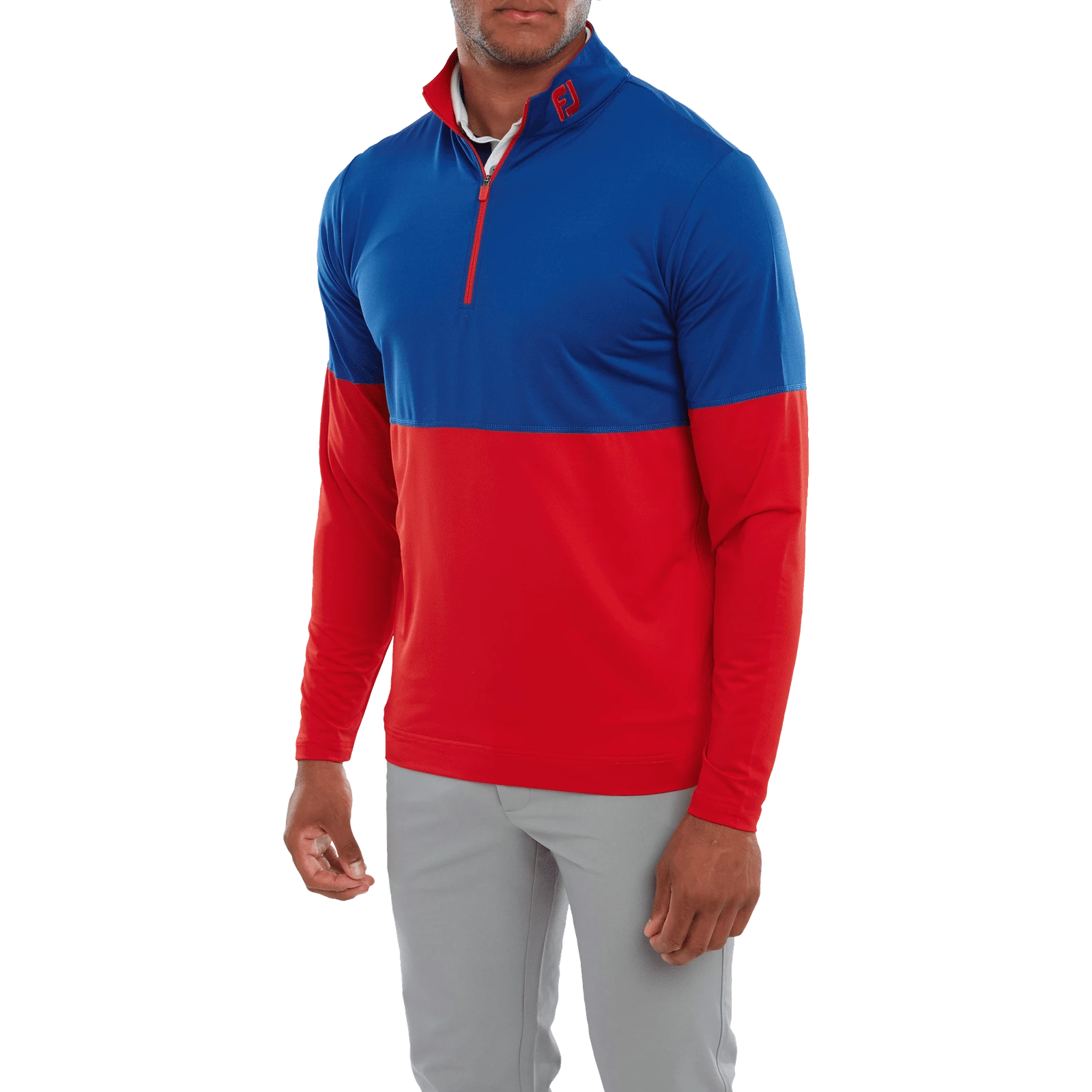 FootJoy Colour Block Chill Out Golf Mid Layer 80118 4 FootJoy Colour Block Chill Out Golf Mid Layer 80118 - Image 2