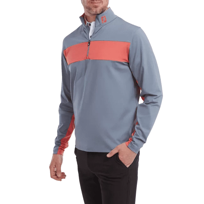 FootJoy Engineered Chest Stripe Chill-Out Golf Pullover 88427 6 FootJoy Engineered Chest Stripe Chill-Out Golf Pullover 88427 - Image 4