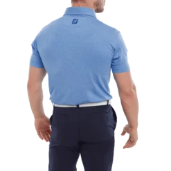 FootJoy Heather Self Collar Polo Shirt 80142 -Golf Bags shop FootJoy Heather Self Collar Polo Shirt 80142 2