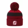 FootJoy Pom Pom Golf Beanie FH22BPOM -Golf Bags shop FootJoy Pom Pom Golf Beanie FH22BPOM 2