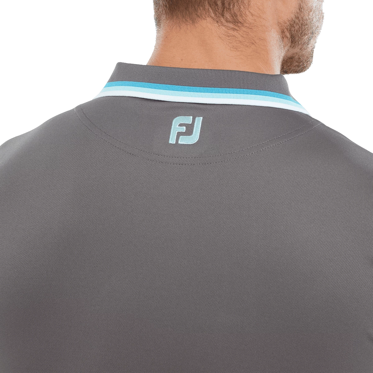 FootJoy Solid Trim Golf Polo Shirt 80059 7 FootJoy Solid Trim Golf Polo Shirt 80059 - Image 5