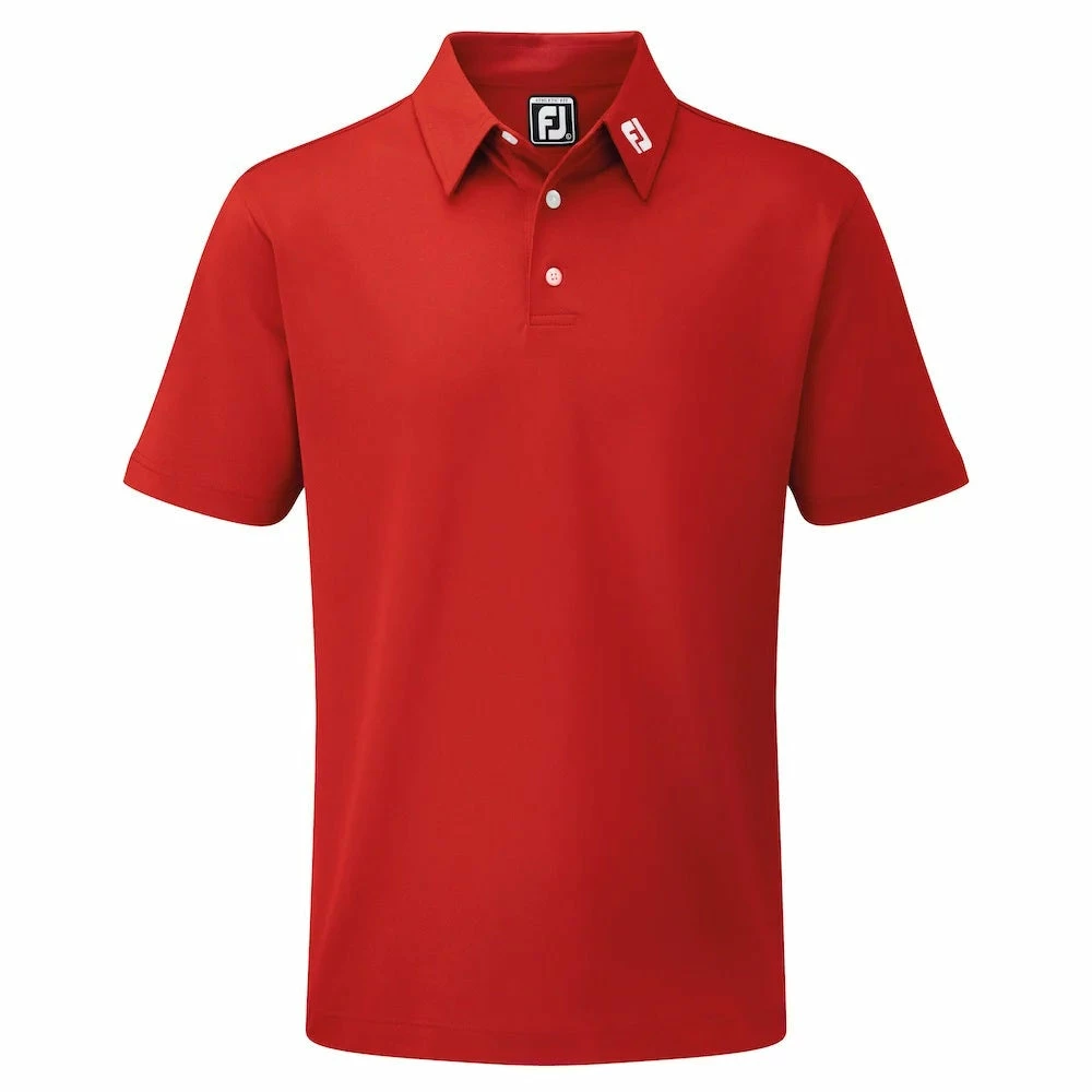 FootJoy Stretch Pique Solid Golf Polo Shirt 91825 3 FootJoy Stretch Pique Solid Golf Polo Shirt 91825