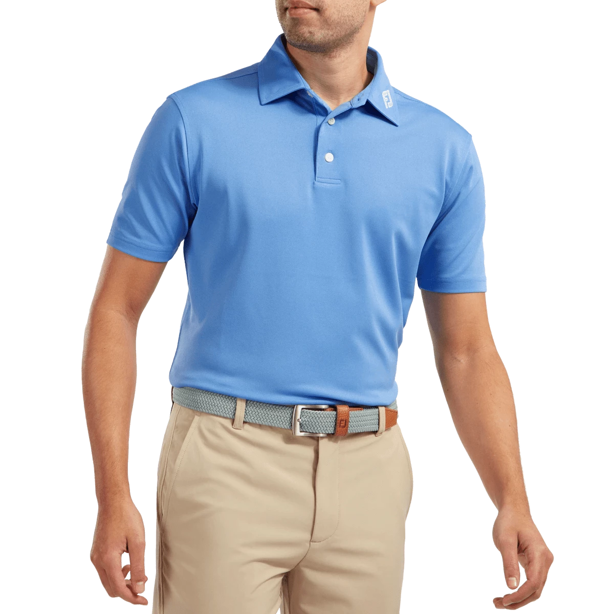 FootJoy Stretch Pique Solid Golf Polo Shirt 91826 5 FootJoy Stretch Pique Solid Golf Polo Shirt 91826 - Image 3