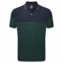 Footjoy Breton Stripe Pique Golf Polo Shirt 88792