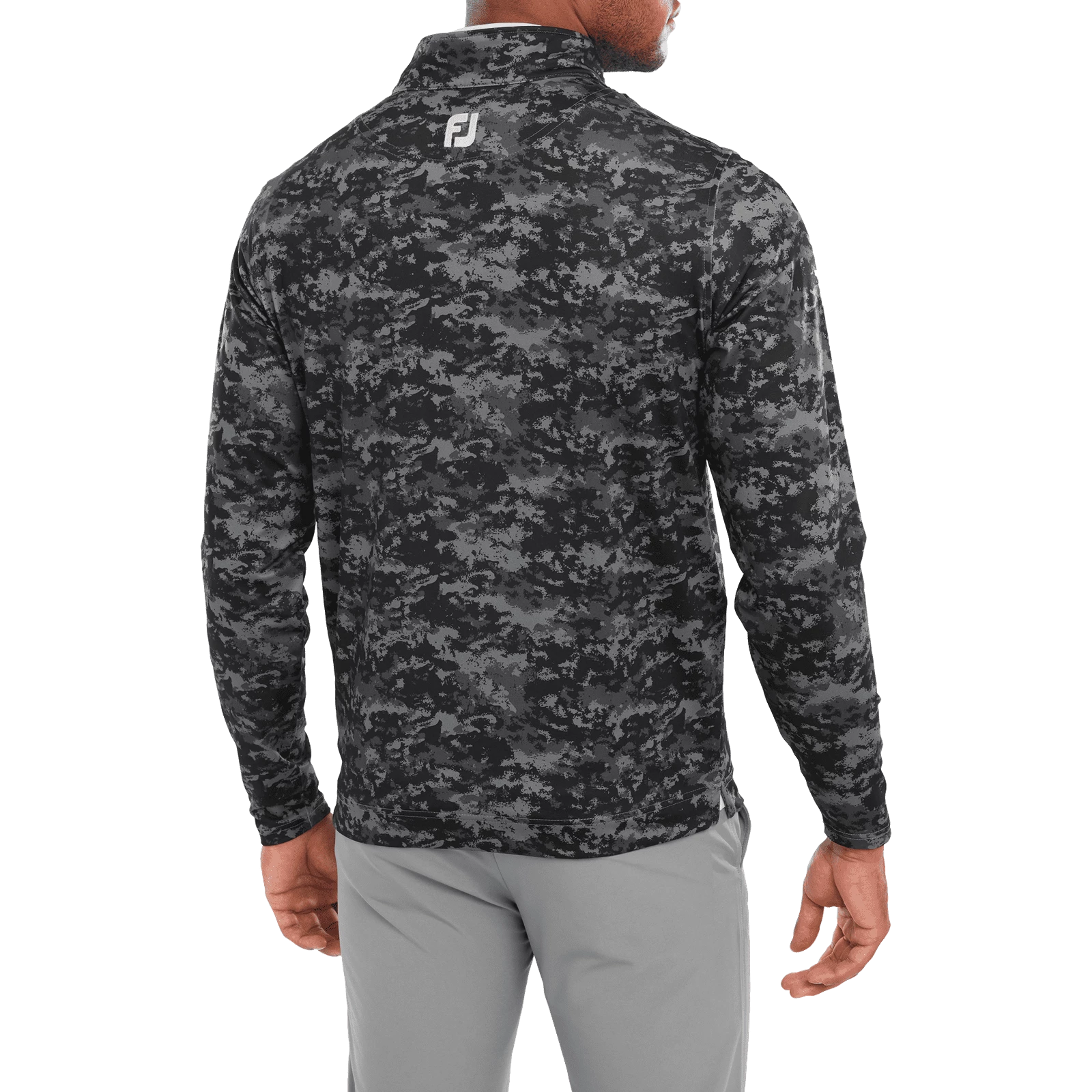 Footjoy Cloud Camo Golf Mid Layer 80110 5 Footjoy Cloud Camo Golf Mid Layer 80110 - Image 3